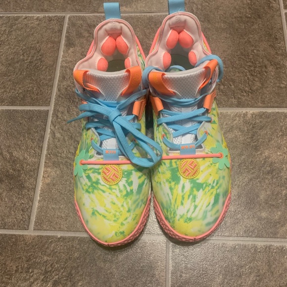 Adidas Harden Vol 6 Multicolor / Tie Dye Basketbal Shoes Men’s 9.5 HQ6096 Rare main image 5